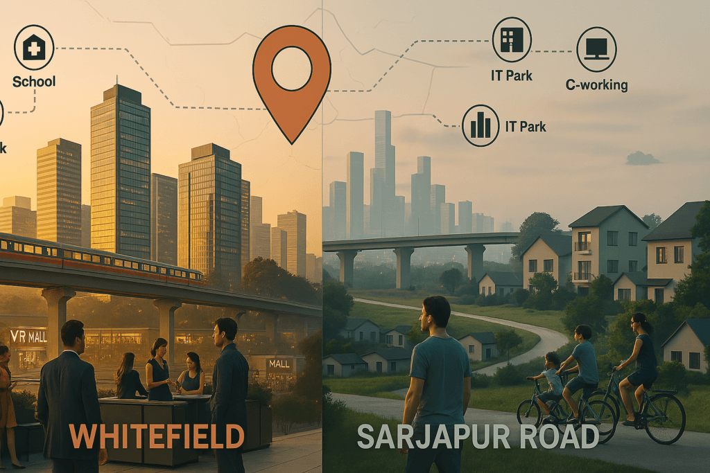 Whitefield vs Sarjapur Road: Which is Better for Investment?